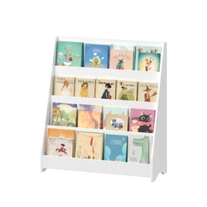4-Tier Kids Bookshelf for Bedroom Playroom Classroom